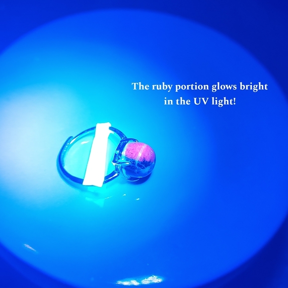 Ruby in Zoisite Ring - Picture 6 of 8